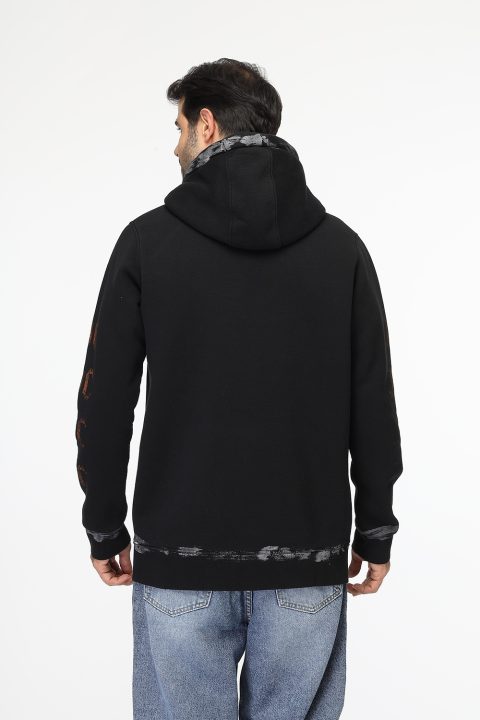 Regular Fit Sweat Shirt Black - Image 4