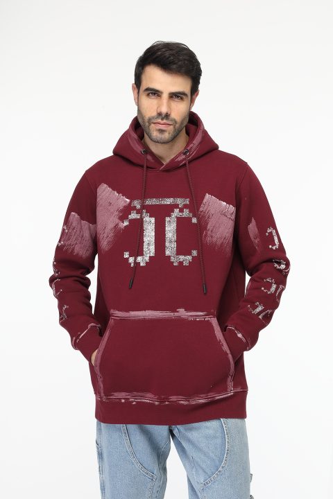 Regular Fit Sweat Shirt Maroon