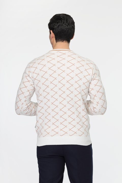 Regular Fit Pullover Beige - Image 3