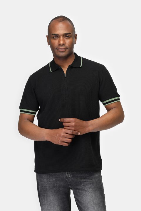 Regular Fit Polo Shirt Black