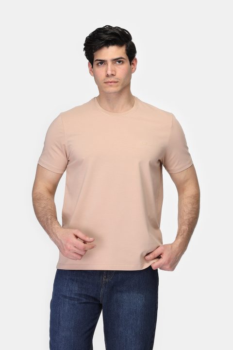 Regular Fit T- Shirt Beige
