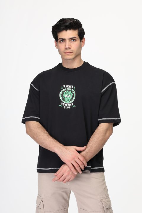 Over Size T- Shirt Black