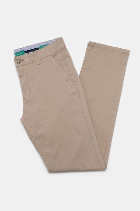 Slim Straight Chino Beige