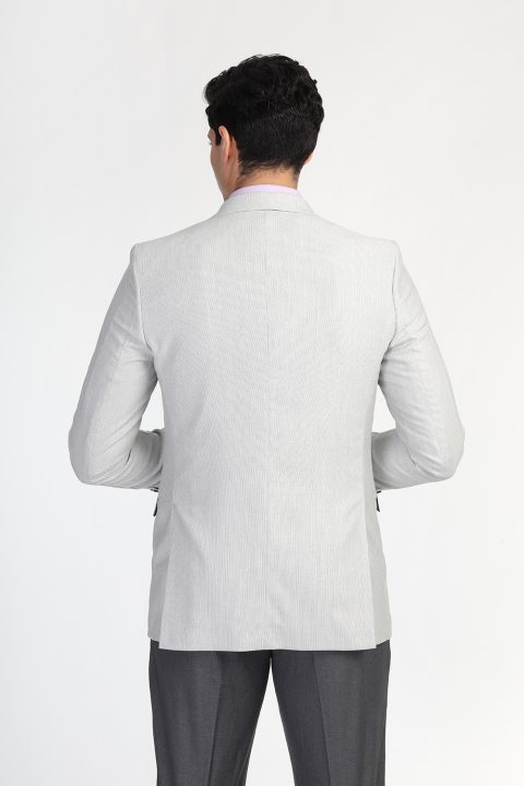 Slim Fit Suit Gray - Image 5