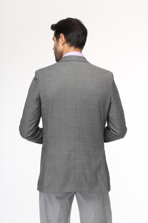 Slim Fit Suit Gray - Image 5