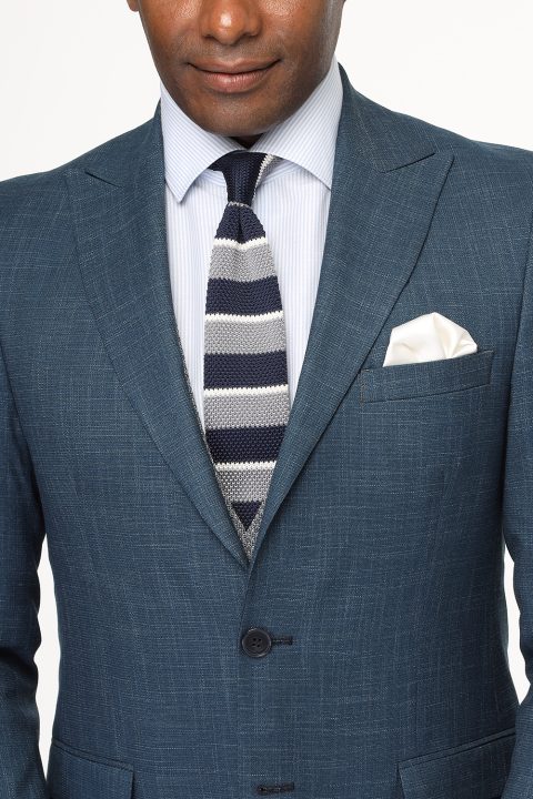 Slim Fit Suit Blue - Image 2
