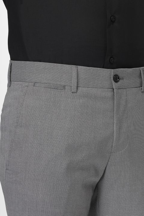 Slim Fit Classic Pants Gray - Image 3