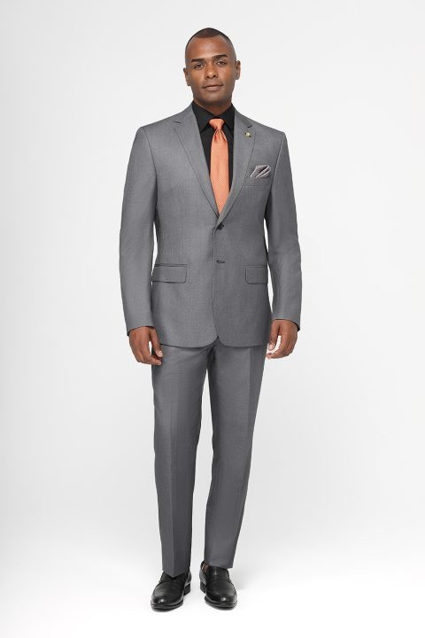 Regular Fit Suit Gray