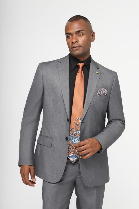 Regular Fit Suit Gray - Image 5